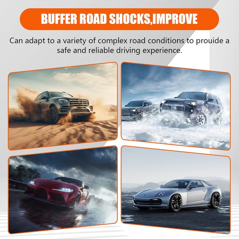 SUPLABEL Front Brake Pads HZ1394 for 09-20 Honda Fit, 11-15 CR-Z, Ceramic Brake Pads w/Hardware 2009 2010 2011 2012-2015 2016 2017 2018 2019 2020 Replacement - Image 4